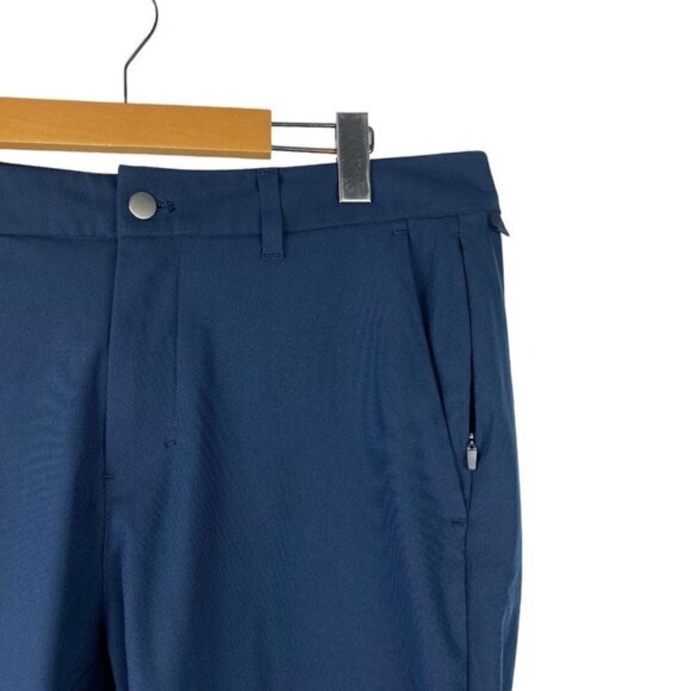 Lululemon Mens Commission Slim Fit Pants Warpstreme Blue US 34 - Picture 7 of 10